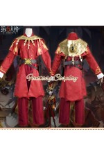 Identity V  Postman The Embrace Halloween Red Cosplay Costume